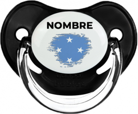 Efecto cepillo de bandera Estados Federados de Micronesia con nombre: Chupete Fisiológica