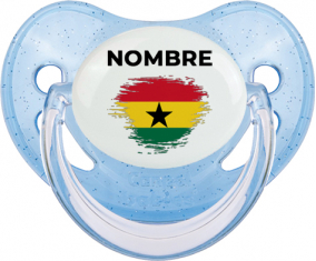 Bandera del efecto pincel de Ghana con nombre: Chupete fisiológica