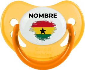 Bandera del efecto pincel de Ghana con nombre: Chupete fisiológica