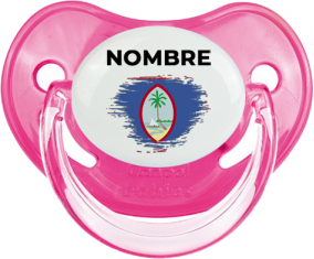 Bandera del efecto cepillo de Guam con nombre: Chupete fisiológica