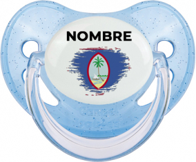 Bandera del efecto cepillo de Guam con nombre: Chupete fisiológica