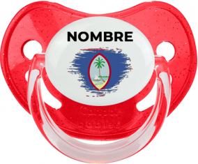 Bandera del efecto cepillo de Guam con nombre: Chupete fisiológica