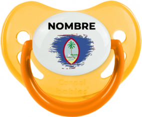 Bandera del efecto cepillo de Guam con nombre: Chupete fisiológica