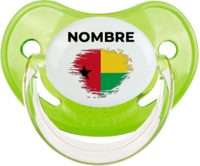 Bandera del efecto pincel de Guinea con nombre: Chupete fisiológica