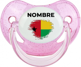 Bandera del efecto pincel de Guinea con nombre: Chupete fisiológica
