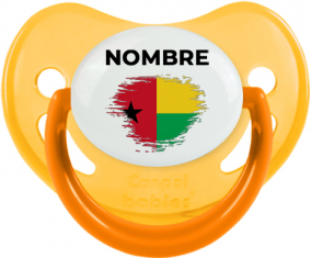 Bandera del efecto pincel de Guinea con nombre: Chupete fisiológica