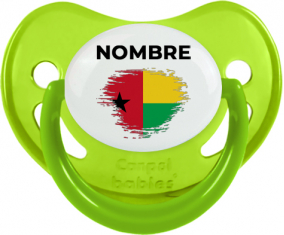 Bandera del efecto pincel de Guinea con nombre: Chupete fisiológica