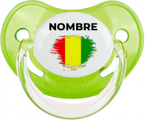 Guinea Bissau marca efecto cepillo con nombre: Chupete fisiológica