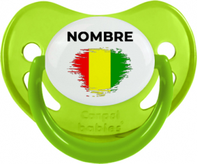 Guinea Bissau marca efecto cepillo con nombre: Chupete fisiológica