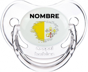 Bandera de pincel de la Santa Sede con nombre: Chupete fisiológica