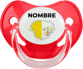 Bandera de pincel de la Santa Sede con nombre: Chupete fisiológica