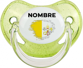 Bandera de pincel de la Santa Sede con nombre: Chupete fisiológica