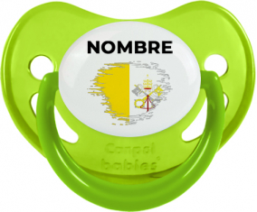 Bandera de pincel de la Santa Sede con nombre: Chupete fisiológica