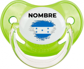 Honduras cepilla bandera efecto con nombre: Chupete fisiológica