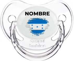 Honduras cepilla bandera efecto con nombre: Chupete fisiológica