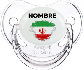 Efecto cepillo de bandera Irán con nombre: Chupete fisiológica