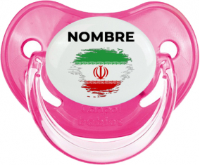 Efecto cepillo de bandera Irán con nombre: Chupete fisiológica