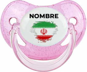 Efecto cepillo de bandera Irán con nombre: Chupete fisiológica