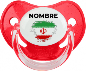 Efecto cepillo de bandera Irán con nombre: Chupete fisiológica
