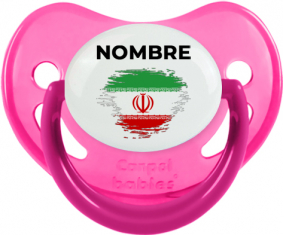 Efecto cepillo de bandera Irán con nombre: Chupete fisiológica
