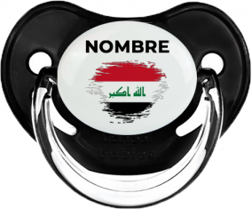 Efecto cepillo de bandera Irak con nombre: Chupete fisiológica