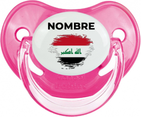 Efecto cepillo de bandera Irak con nombre: Chupete fisiológica