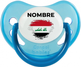 Efecto cepillo de bandera Irak con nombre: Chupete fisiológica