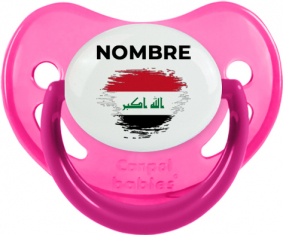 Efecto cepillo de bandera Irak con nombre: Chupete fisiológica