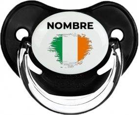 Bandera del efecto pincel de Irlanda con nombre: Chupete fisiológica