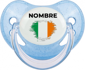 Bandera del efecto pincel de Irlanda con nombre: Chupete fisiológica