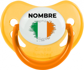 Bandera del efecto pincel de Irlanda con nombre: Chupete fisiológica