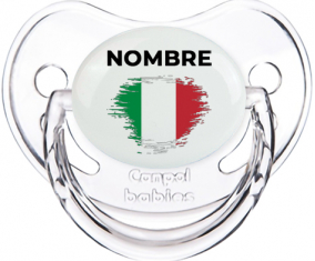 Italia cepilla la bandera del efecto con nombre: Chupete fisiológica
