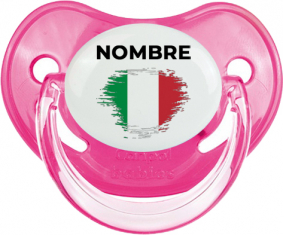 Italia cepilla la bandera del efecto con nombre: Chupete fisiológica