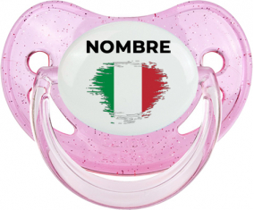 Italia cepilla la bandera del efecto con nombre: Chupete fisiológica