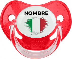 Italia cepilla la bandera del efecto con nombre: Chupete fisiológica