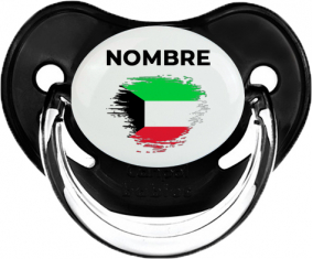 Bandera del efecto pincel de Kuwait con nombre: Chupete fisiológica