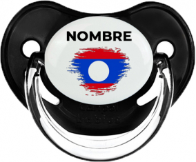Bandera del efecto pincel Laos con nombre: Chupete fisiológica
