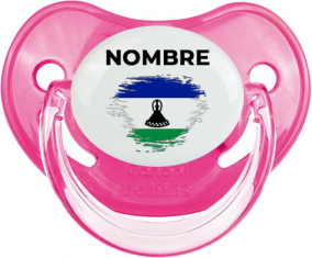 Lesotho pincel efecto bandera con nombre: Chupete fisiológica