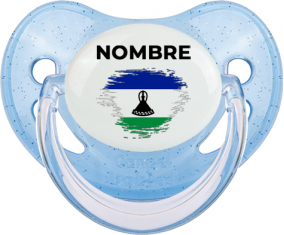 Lesotho pincel efecto bandera con nombre: Chupete fisiológica