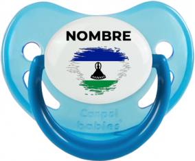 Lesotho pincel efecto bandera con nombre: Chupete fisiológica
