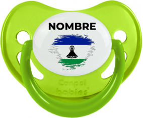 Lesotho pincel efecto bandera con nombre: Chupete fisiológica
