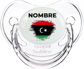 Libia cepilla la bandera del efecto con nombre: Chupete fisiológica