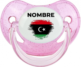 Libia cepilla la bandera del efecto con nombre: Chupete fisiológica