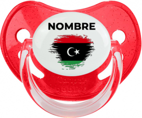 Libia cepilla la bandera del efecto con nombre: Chupete fisiológica