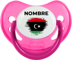 Libia cepilla la bandera del efecto con nombre: Chupete fisiológica