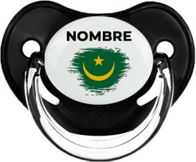 Bandera de pincel de Mauritania con nombre: Chupete fisiológica