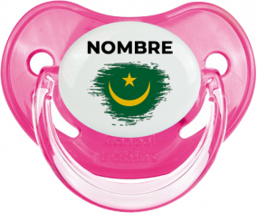 Bandera de pincel de Mauritania con nombre: Chupete fisiológica