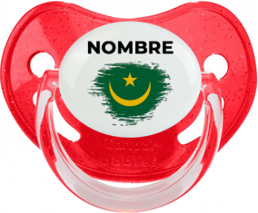 Bandera de pincel de Mauritania con nombre: Chupete fisiológica