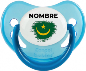 Bandera de pincel de Mauritania con nombre: Chupete fisiológica