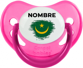 Bandera de pincel de Mauritania con nombre: Chupete fisiológica